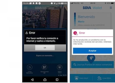 Usuarios reportan fallas en App de BBVA Bancomer