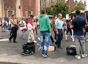 Migrantes trabajan en lo que sea en su paso a EU