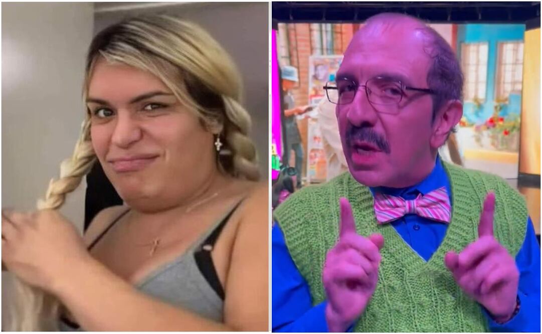 Funan a comediante Gustavo Munguía por chiste sobre Wendy Guevara. Foto: Captura de video de Twitter @reynaldolopeztv y redes sociales