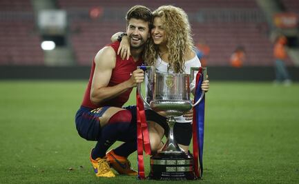 Estos son los gestos con los que Piqué dedicó sus goles a Shakira e hijos