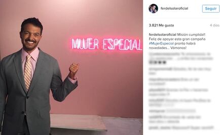 Fernando del Solar apoya campaña contra cáncer de mama