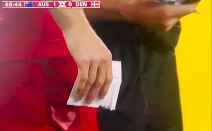 Qatar 2022: La increíble historia de los "papelitos" con los que Australia le ganó a Dinamarca