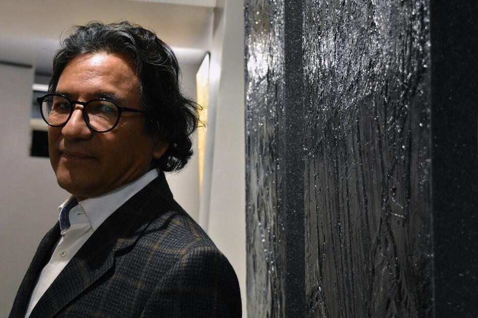 El artista hace una muestra sólo sobre el amor.
Foto: Eduardo Castañeda/ EL UNIVERSAL