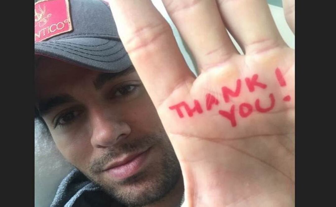 Enrique Iglesias thanked his fans on Instagram for their support . (Photo: Instagram enriqueiglesias )
