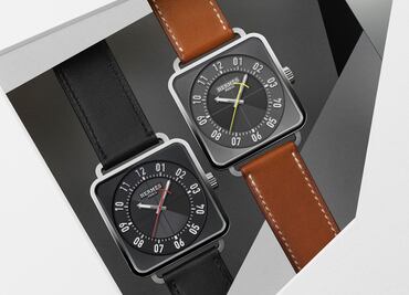 Hermès Carré H, el tiempo pintado en un cuadrado