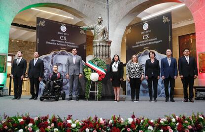 Realiza Senado ceremonia luctuosa de Don Belisario Domínguez