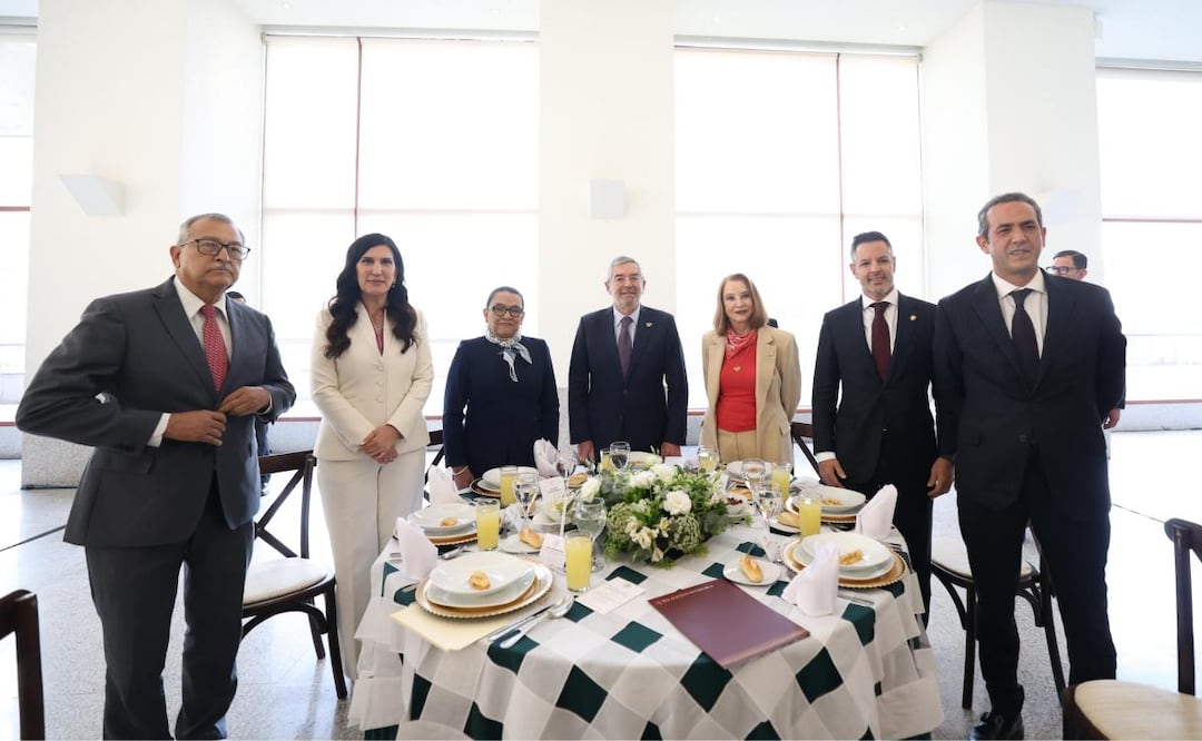 Se reúnen titulares del Congreso, Segob y SRE (06/01/2026). Foto: Especial