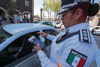 Sin aplicar, las multas de tránsito por policía estatal