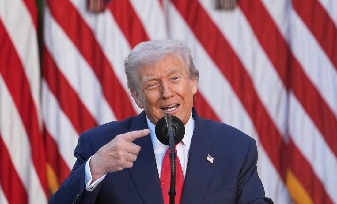 El presidente de Estados Unidos, Donald Trump, en la Casa Blanca. Foto: AP