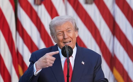 A veces "perturbo" a los mercados, bromea Trump sobre las sacudidas que ha provocado con sus políticas