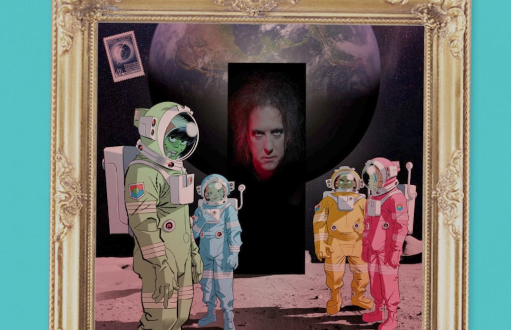 Gorillaz y Robert Smith. Foto: Captura Twitter