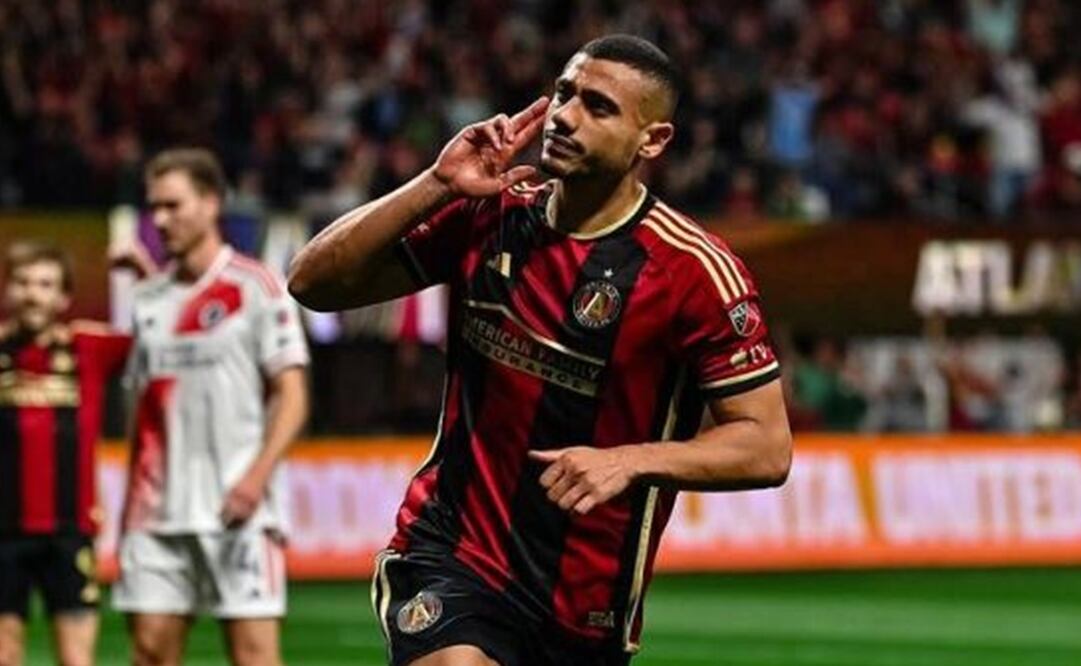 Giōrgos Giakoumakīs en partido con Atlanta United - Foto: @giakoum9_official en Instagram