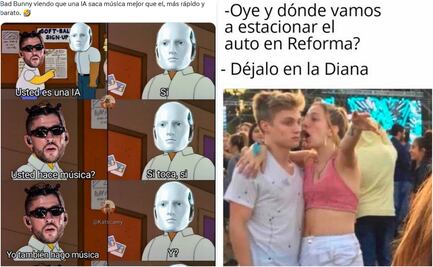 De Bad Bunny contra la IA, al Audi en la Diana Cazadora: memes de la semana