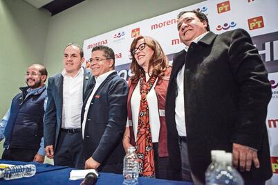 Rechazan PES, Morena y PT diferencias por candidatura en Morelos