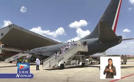 Regresan a Cuba médicos que apoyan en Covid