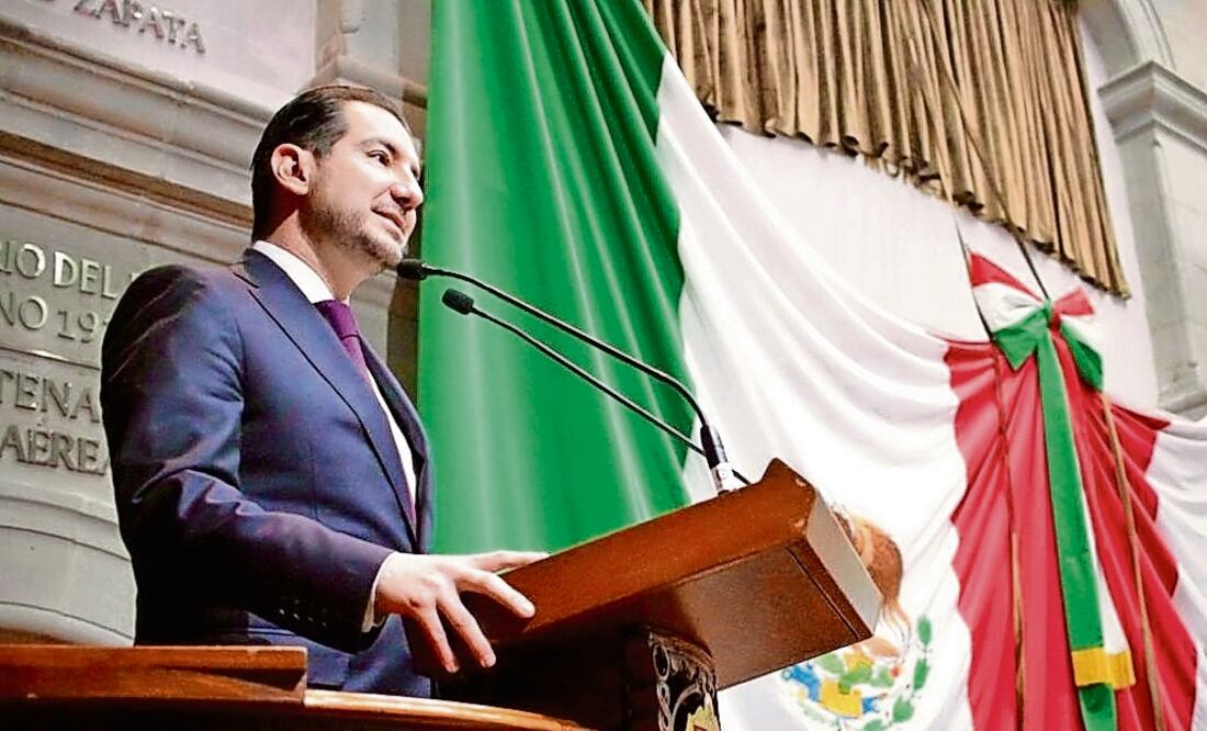 El también líder de los diputados mexiquenses del PRI destacó que 97% de los acuerdos aprobados fueron por unanimidad. Foto: Especial