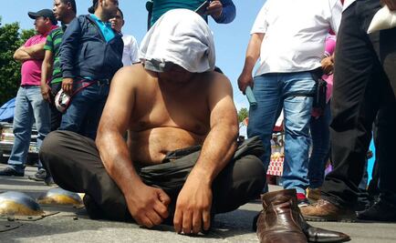 CNTE detiene a presunto encubierto en Chiapas