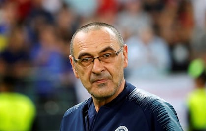Maurizio Sarri, nuevo entrenador de la Juventus