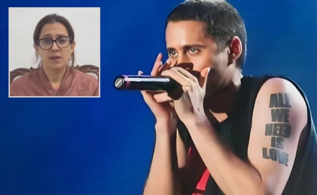 Natalia Améstica, exmánager de Canserbero. / Foto: archivo y captura de video de Twitter.