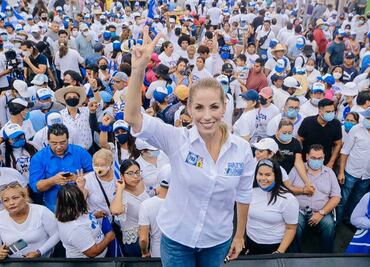 Aventaja Patricia Lobeira, esposa de Yunes, en elección del puerto de Veracruz