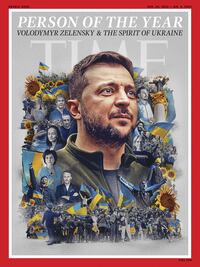 Por qué Zelensky y el pueblo ucraniano son Persona del Año 2022, según Time