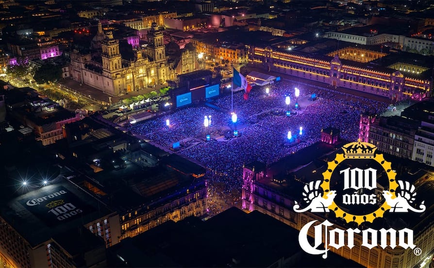 Shakira en el Zócalo: así se vivió el concierto con el que Corona agradeció 100 años de historia en México