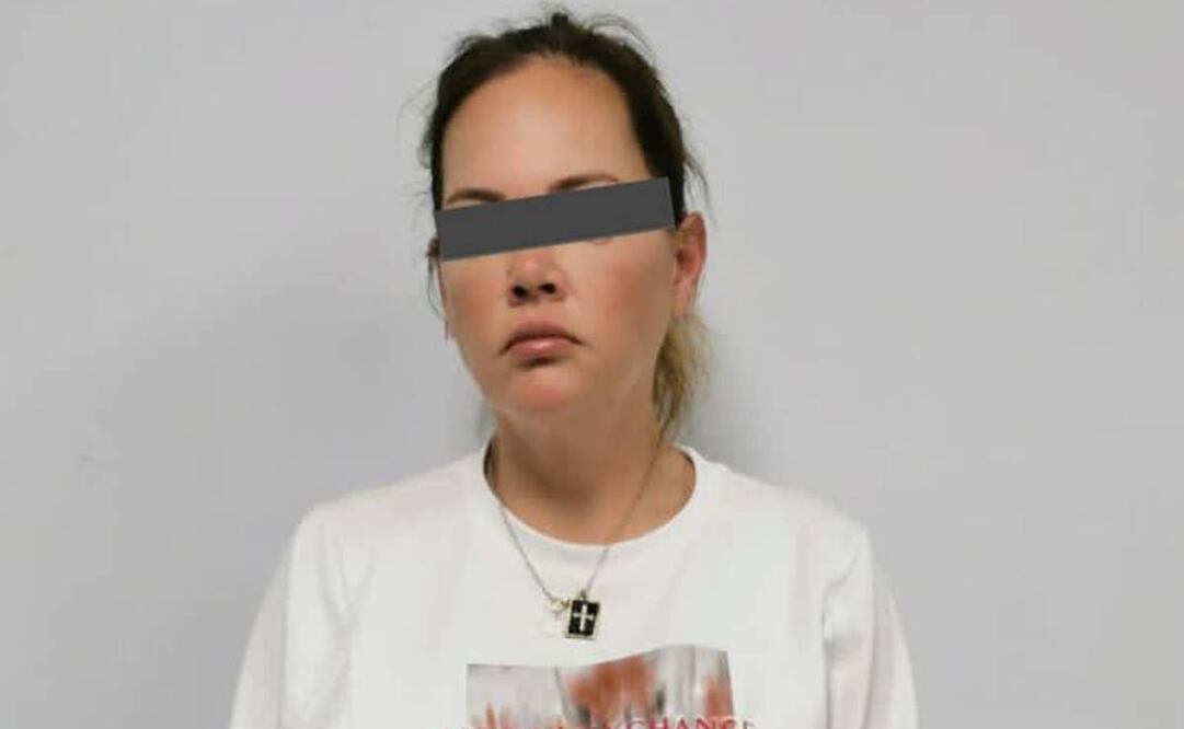 Laura Hyrma “N” de 40 años de edad, que fue detenida el pasado fin de semana, por incumplir contrato por 350 mil pesos / Foto: Especial