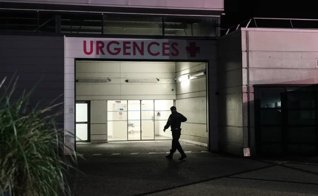 La entrada de emergencias de un hospital en Francia. Foto: EFE