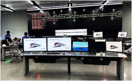 VIDEO ¿Cómo es el cerebro que controla el Tren Interurbano México - Toluca?