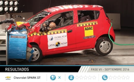 Spark Classic decepciona en pruebas de LatinNCAP