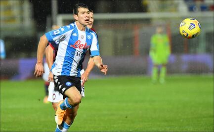 Así fue el gol del 'Chucky' Lozano en el Crotone vs Napoli