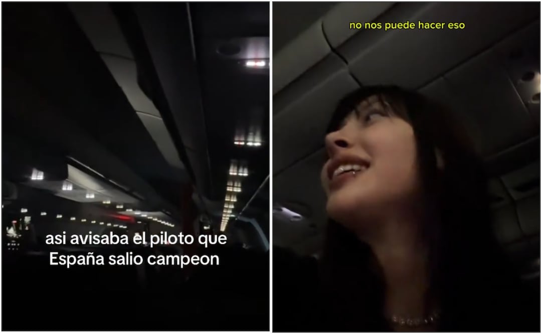 Piloto español hace broma a pasajeros argentinos sobre ganador de la final del Mundial 2026. Foto: Captura de pantalla TikTok