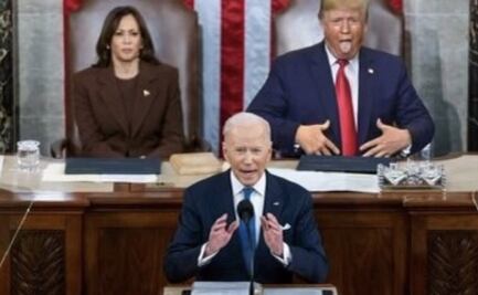 Trump se cuela en el caos del Congreso y es votado, de broma, para presidirlo