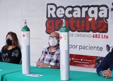 Arranca programa “Recarga gratuita de tanque de oxígeno” en alcaldía Miguel Hidalgo