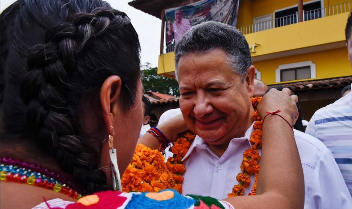 Gobernador de Hidalgo,  Julio Menchaca. Foto: especial