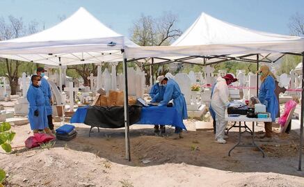 El centro de identificación creado por buscadoras en Coahuila; enclavado en el desierto donde operaron “Los Zetas”