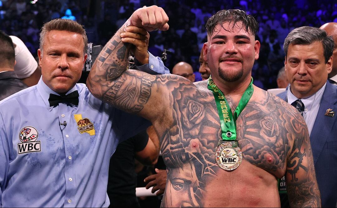 Andy Ruiz tras vencer a Luis Ortiz - FOTO: Especial