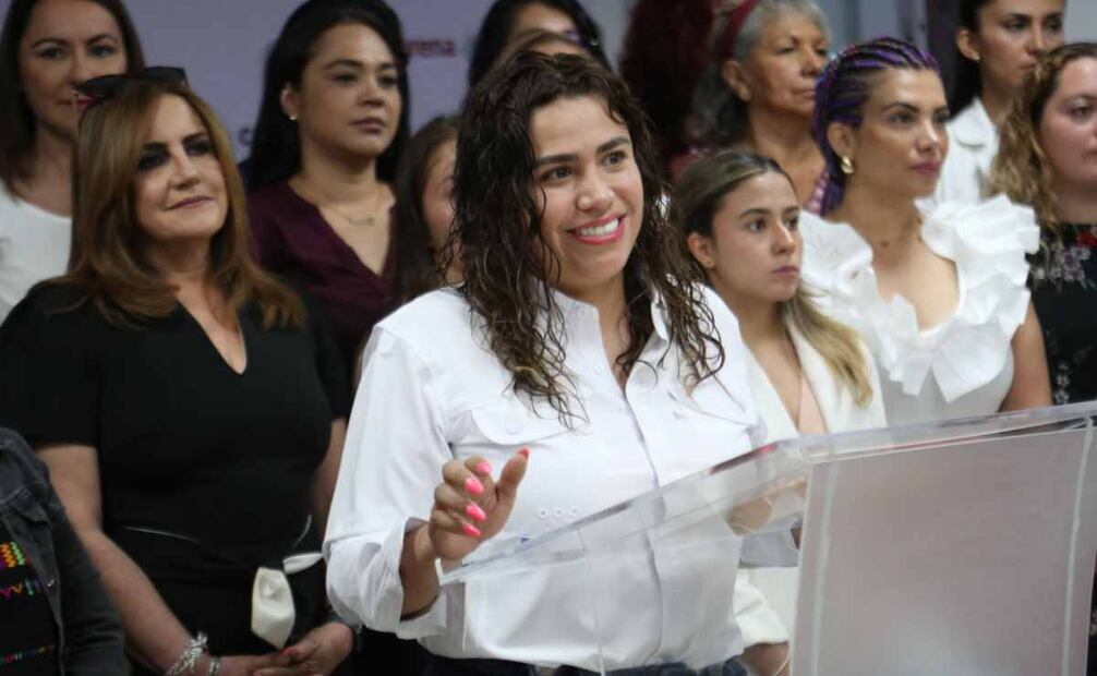 Catalina Monreal, candidata a la alcaldía Cuauhtémoc por la coalición “Sigamos Haciendo Historia”. Foto: Especial