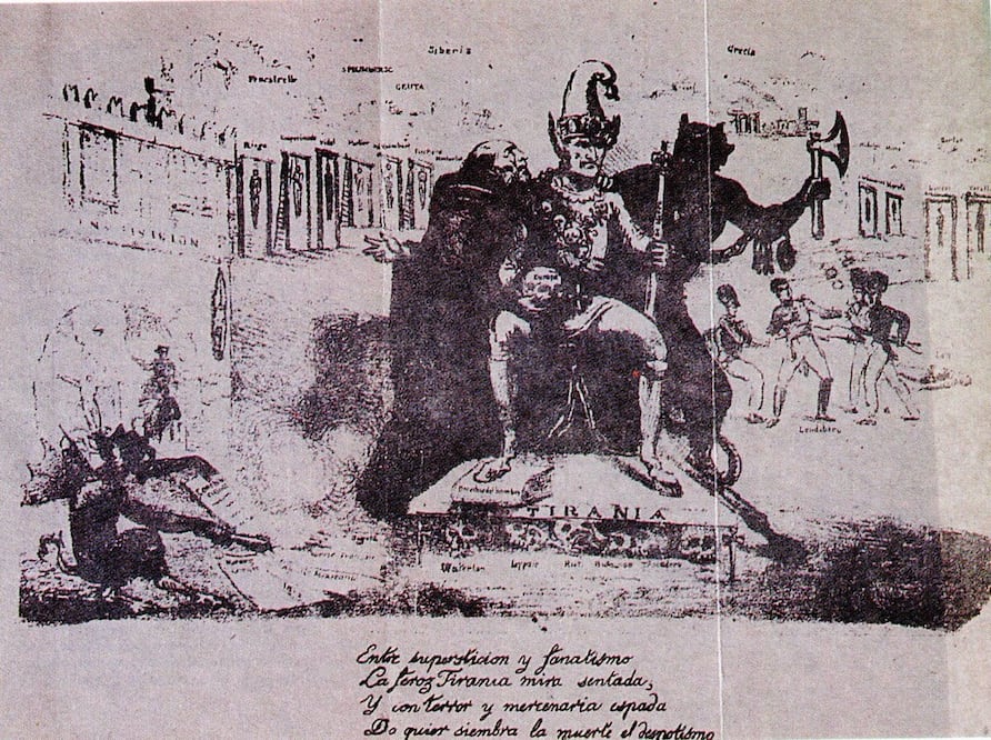Tiranía, 1826.