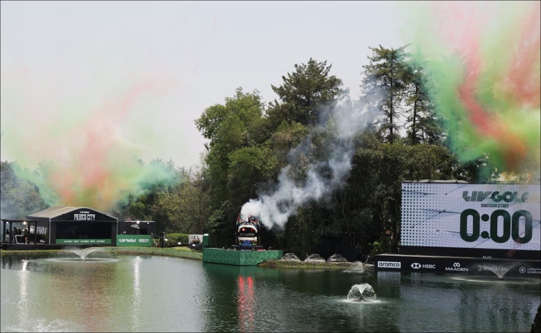 LIV Golf confirmó su regreso a México y al Club de Golf Chapultepec en 2027 / FOTO: Carlos Mejía - EL UNIVERSAL