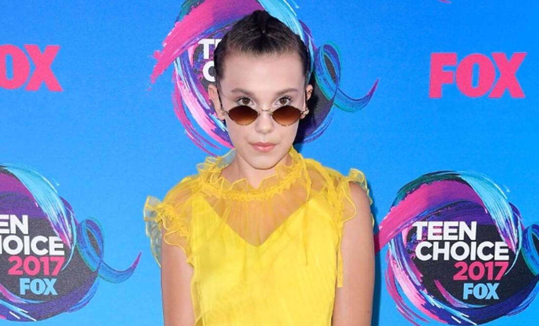 Millie Bobby Brown fue usada en imágenes con comentarios despectivos Foto:Archivo