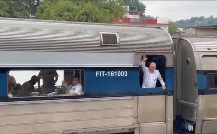 Video: AMLO realiza recorrido de prueba a bordo del Tren Interoceánico del Istmo de Tehuantepec