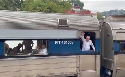 Video: AMLO realiza recorrido de prueba a bordo del Tren Interoceánico del Istmo de Tehuantepec