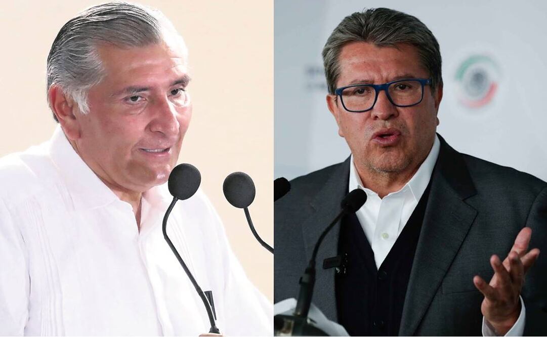 El secretario de Gobernación y el coordinador de Morena en el Senado condenaron los ataques en contra de los hijos del presidente / Fotos: Archivo