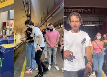 TikTok viral: "Juniors" aprenden cómo usar el metro de la CDMX