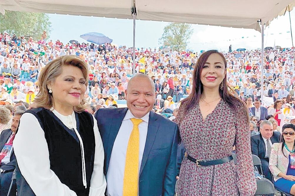 Ruth Olvera, Raciel Pérez y Patricia Durán. (ESPECIAL)