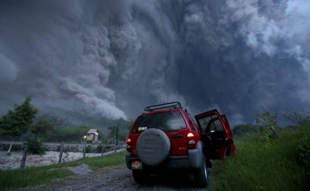 The activity at this volcano in Colima began on Thursday July 09. (Photo: EFE)