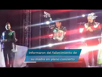 Los Tigres del Norte reciben trágica noticia en pleno concierto, pero todo fue un malentendido