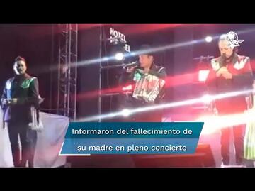Los Tigres del Norte reciben trágica noticia en pleno concierto, pero todo fue un malentendido