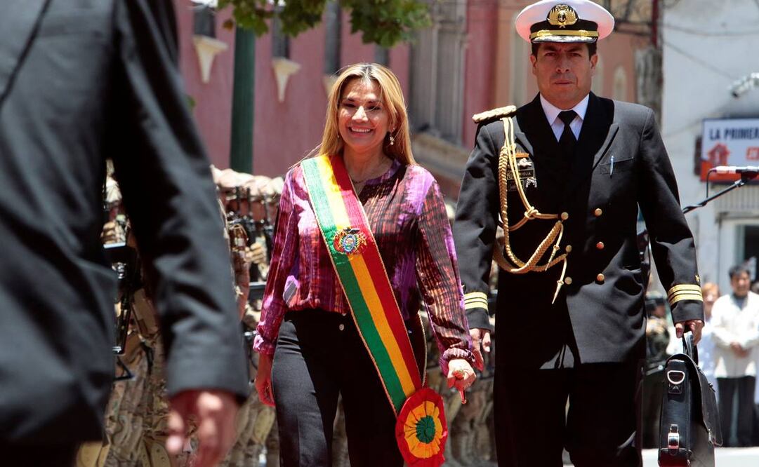 La presidenta interina de Bolivia, Jeanine Añez (Foto: Reuters)